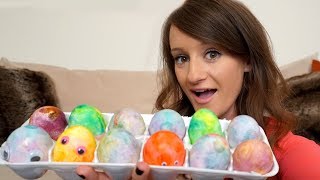 The Weirdest Way To Dye Easter Eggs [upl. by Ybrad]