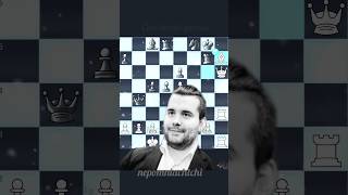 nepomniachtchi Double brilliant move chessshorts chessgame [upl. by Willetta]