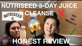 I LOST HOW MUCH NUTRISEED THREE DAY JUICE CLEANSE  DIET SERIES 2019  EPISODE ONE KARA ANNETS [upl. by Atihana]