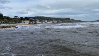 2024 Sep 29 Lyme Regis waves [upl. by Anayt562]