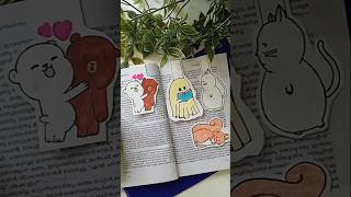 Cute Bookmaker work🐿️🐈🐻👻🥰🥺 bookmark trending shortfeed drawing [upl. by Dorine]