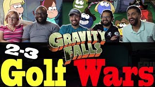 Gravity Falls  2x3 Golf Wars  Group Reaction [upl. by Ailasor612]