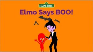 Elmo Says Boo 1997 A Vyond Video Halloween Special [upl. by Bindman]