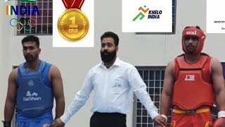 world cup selection trail 90 kg Arun armyvs rishab nagarup police [upl. by Elyac]