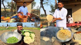 Olive Oil Paratha Special Lunch For Abu jaan Mix Vegetables Recipe زتون کے آئل سے بنے پراٹھے [upl. by Stier]