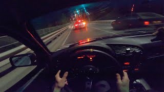 BMW E36 STREET RIDE POV 15 [upl. by Lrac]