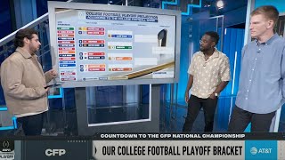 PREDICTING how the current CFP projection will play out 🔮  The CFB Show [upl. by Valli703]