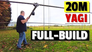 Home Brew 20m Monoband Yagi  Complete Build  How To [upl. by Yra184]