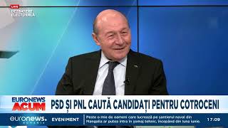 EXCLUSIV Traian Băsescu despre candidații la alegerile prezidențiale 2024 [upl. by Cristoforo599]