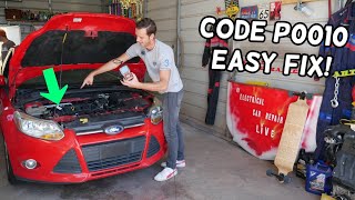 FORD FOCUS CODE P0010 A CAMSHAFT POSITION ACTUATOR FIX ENGINE LIGHT ON [upl. by Eirbua418]