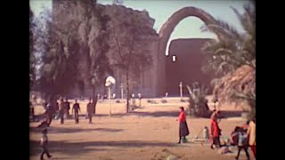 Ṭāq Kisrā  Ctesiphon  IRAQ 1979  تیسفون archive footage [upl. by Eenet62]