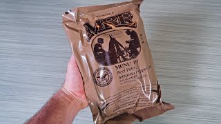 Tasting US Military MRE Menu 19 Meal Ready to Eat [upl. by Cramer]