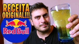 DESCOBRI A FÓRMULA SECRETA DO RED BULL E FIZ EM CASA   ENERGÉTICO CASEIRO [upl. by Senhauser]