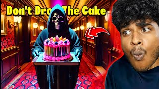 If you drop the cake you die 😱New horror game in tamilOn vtg [upl. by Iren]