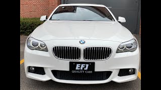 Left hand drive BMW 528i M Sport 2012 F10 LHD from EFJ Japan [upl. by Acitel949]