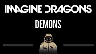 Imagine Dragons • Demons CC 🎤 Karaoke Instrumental Lyrics [upl. by Osnerol]