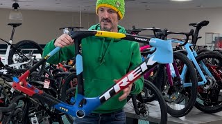 Unboxing Very rare Trek Domane RSL Limited ParisRoubaix Team Edition [upl. by Julianne]