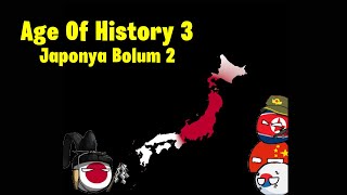 ⚔️Büyük Çin Savaşı⚔️ Age Of History 3  Japonya [upl. by Myrilla]