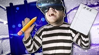 ПОПАЛСЯ С ПОЛИЧНЫМ  Prison Boss VR  СИМУЛЯТОР ТЮРЬМЫ В ВР  HTC Vive Виртуальная Реальность [upl. by Jarrell]