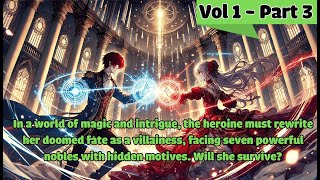 Vol 1  Part 3 Rewriting FateThe Villainess and the Seven Nobles  Fantasy Best Novel  Audiobook [upl. by Aicnelav419]