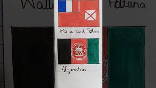 Afghanistan flag🇦🇫 shorts countryflag Afghanistan [upl. by Gyatt]