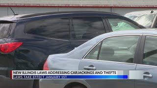 New Illinois laws to address increase in carjackings and thefts [upl. by Nazus]