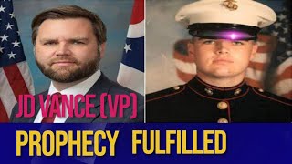 JD Vance VP Prophecy Fulfilled II Trump And The Military Man [upl. by Minda]