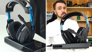 PS4 Slim tauglich  Großer Astro A50 vs Sony GamingHeadset Vergleich  Dr UnboxKing  Deutsch [upl. by Lesna]