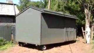 How To Move A Storage Shed [upl. by Patin]