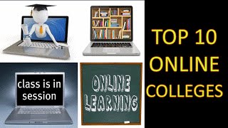 Top 10 online colleges  Top ranked online colleges [upl. by Irina277]