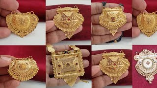 new latest gold Mangalsutra Designs 2024 with weight amp price  daily use gold mangalsutra designs 😍 [upl. by Simon]