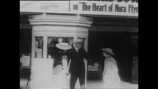 Exterior of Old Movie Theatre silent1916 [upl. by Levine919]