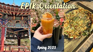 EPIK Orientation  Spring 2023  our hotel food field trip [upl. by Aspasia]