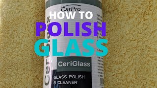 Glass Polishing How To [upl. by Kester420]