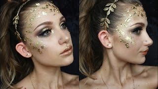 Goddess Halloween Makeup Tutorial [upl. by Tomaso]