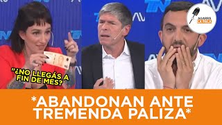 LEILA GIANNI FUNCIONARIA DE MILEI CRUZÓ AL KUKA ABAL MEDINA Y CASI LO HACE ABANDONAR EL ESTUDIO [upl. by Dareg]