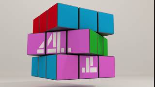 Blender Rubiks Cube Channel 4 TV Ident [upl. by Ruyle]