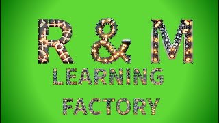 RampM Learning Factory Episode 13 [upl. by Nnylyoj]