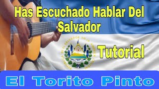 Como tocar 🇸🇻 El Torito Pinto Canción Folclórica Salvadoreña Guitarra Fácil 🎸 [upl. by Kcirdef]