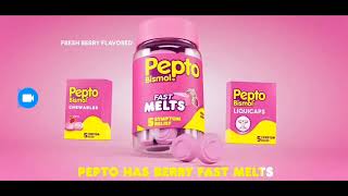 PeptoBismol Commercial 2024  USA [upl. by Nainatrad596]