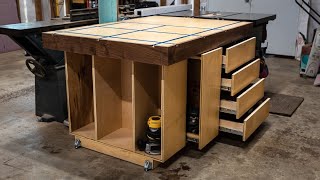 Build an Assembly Table  Outfeed Table [upl. by Nnylarac]