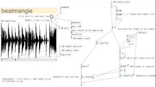 Pure Data Beat Mangling [upl. by Aneba]