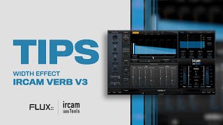 TIPS IRCAM VERB  Width Effect [upl. by Thornburg259]