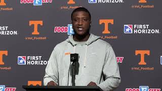 Tennessee DL Jayson Jenkins Florida Week Press Conference [upl. by Parhe]