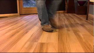 TrafficMaster Allure Ultra Resilient Flooring Installation  Review [upl. by Eadrahc]