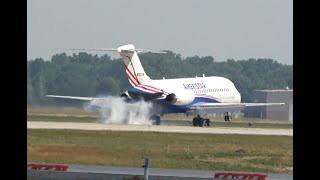 Ameristar DC910 landing YIP [upl. by Sido816]