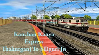 Kanchan Kanya Express Gameplay In Trainz Simulator Android [upl. by Dehlia]