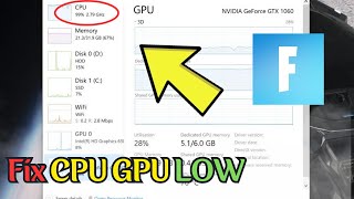 Fix fortnite high cpu usage low gpu usage [upl. by Terrel462]