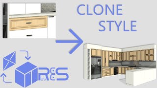 Realtime Custom Cabinetry System 25 for Revit®  CLONE STYLE [upl. by Poulter]