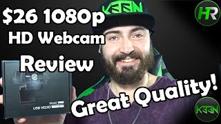 This 26 HD 1080p webcam looks better than my 70 Logitech C920 [upl. by Ahto121]